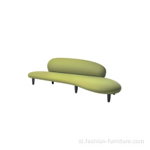 Sofa Wood Legs Recliner Fabric Freeform Sofa